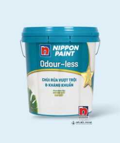 Sơn Nippon Odourless Chùi Rửa Vượt Trội và Kháng Khuẩn