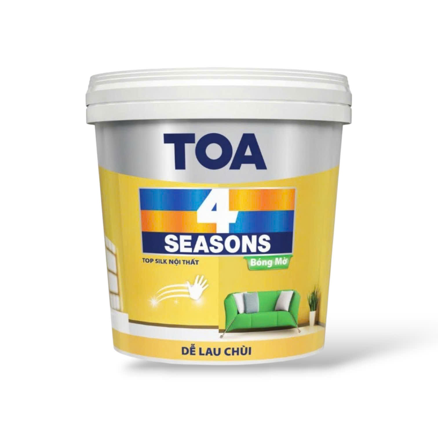 Toa 4 seasons top silk sheen bóng mờ
