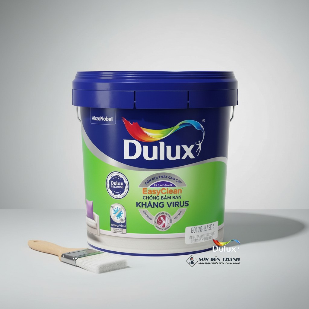 DULUX EASYCLEAN CHỐNG BÁM BẤN KHÁNG VIRUS BÓNG E017B