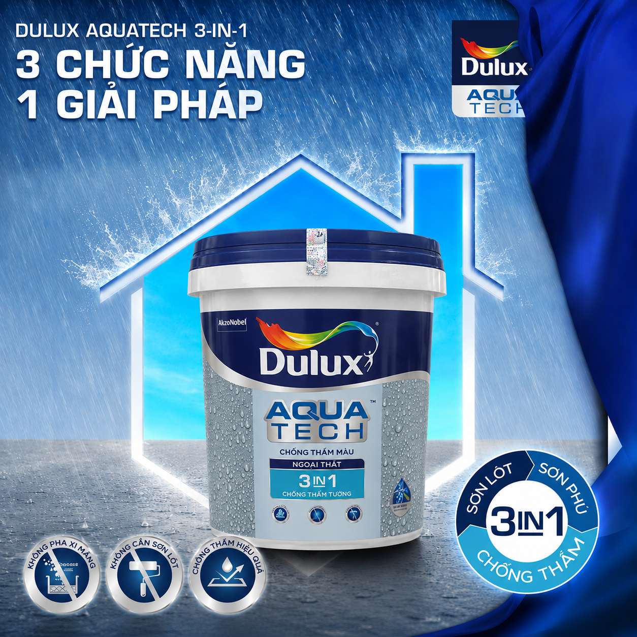 Dulux Aquatech 3in1 V189