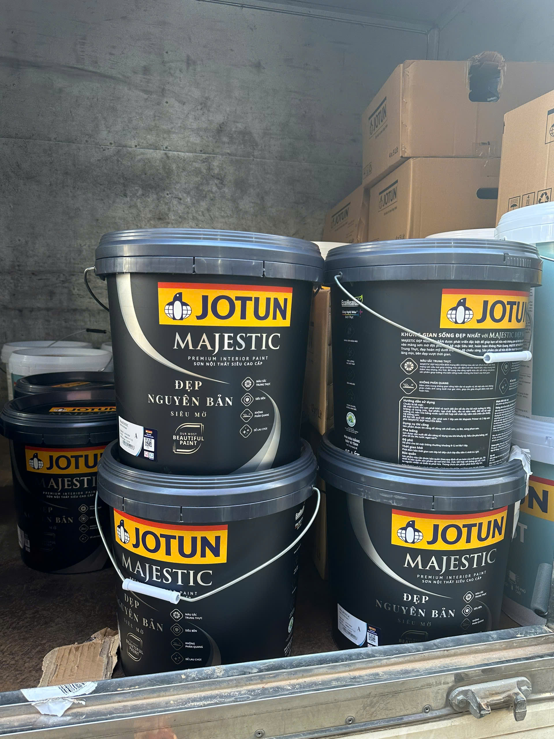 Jotun majestic đẹp nguyên bản mờ Jotun majestic đẹp nguyên bản mờ